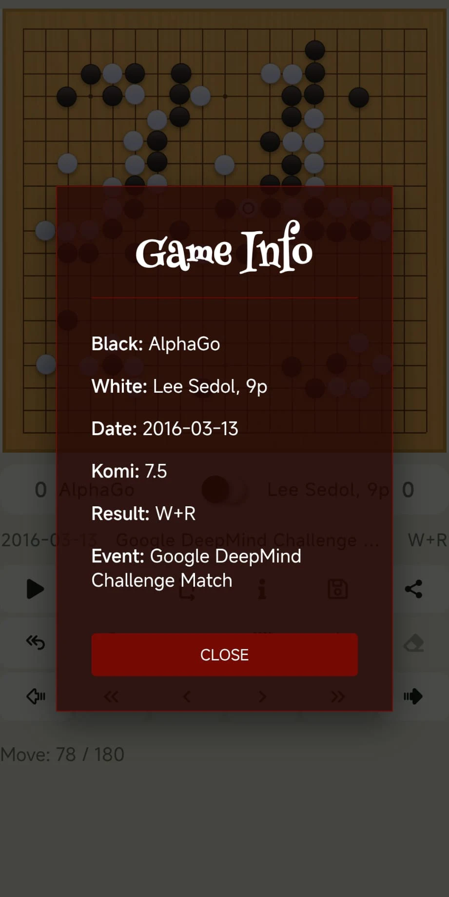Kifu Master: Go Game Database screenshot